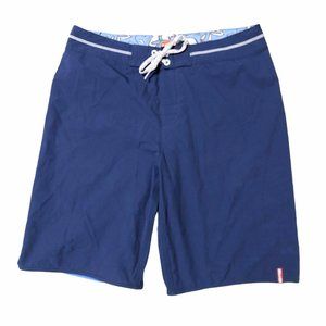 Tommy Bahama Relax Navy Board Shorts-Sz  34